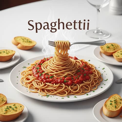 Timeless Spaghetti Plate: Warmth, Comfort & Gastronomic Delight