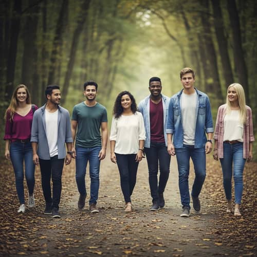 Group of Friends: Path of Uncertainty