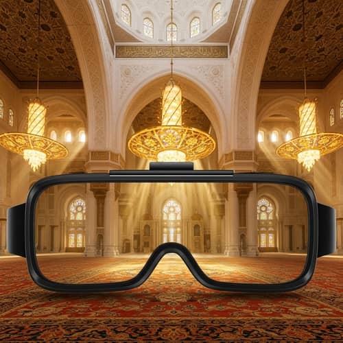 Immersive 3D Tour of Sultan Qaboos Grand Mosque, Oman
