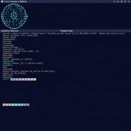 Elegant Linux Terminal Theme Design