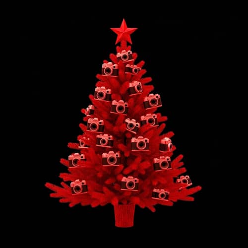 Digital Christmas Tree Design | Festive & Vibrant Imagery