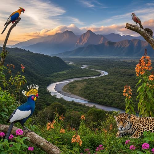 Colombia's Biodiversity in Andes Mountains | Tranquil Wilderness