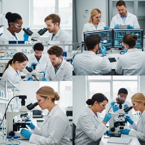Professional Scientific Research in a Modern Lab