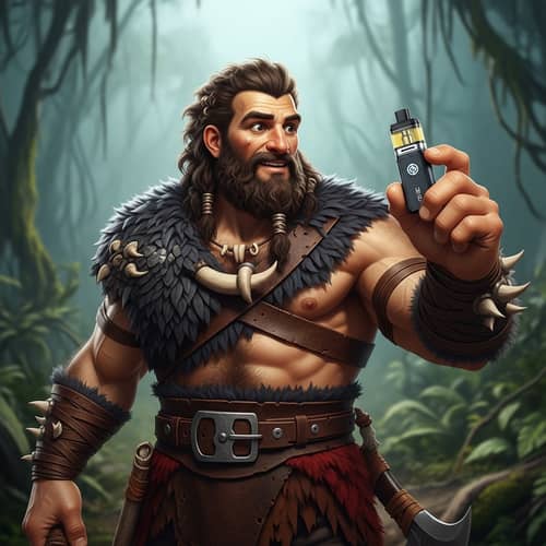 Barbarian Vaping Pod - Clash of Clans Character Concept