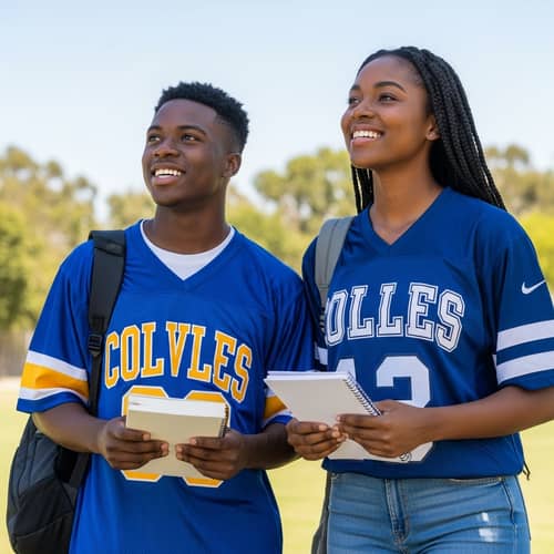High School Students in College Jerseys: Hope & Dreams