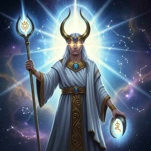 Metatron - Divine Illuminated Entity of Deep Wisdom
