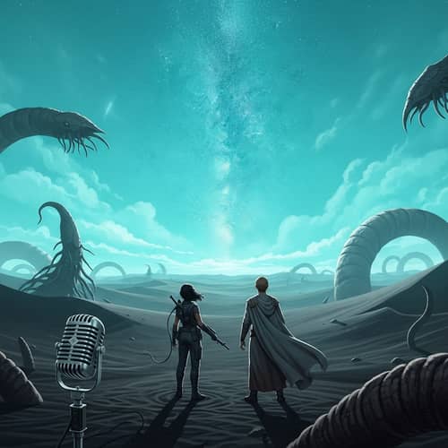 Desert Science Fiction Podcast | Chitinous Creatures & Futuristic Fantasy