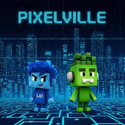 Explore Pixelville: Lei and Dave's Digital Adventures Explore Pixelville: Lei and Dave's Digital Adventures