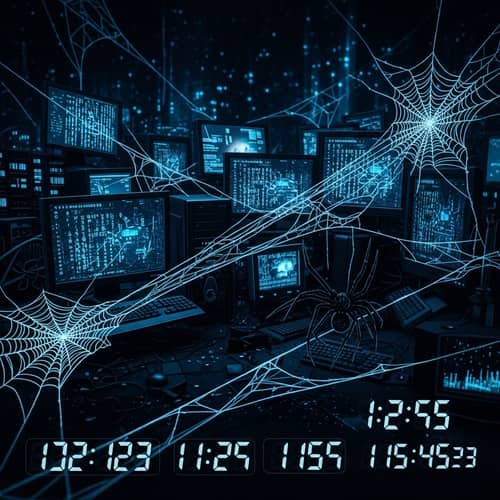 Dark Web Representation: Chaotic Network Imagery
