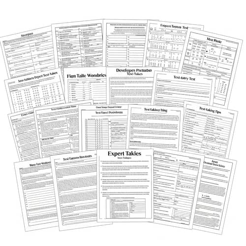 Printable Practice Tests & Worksheets for Expert Test-Takers