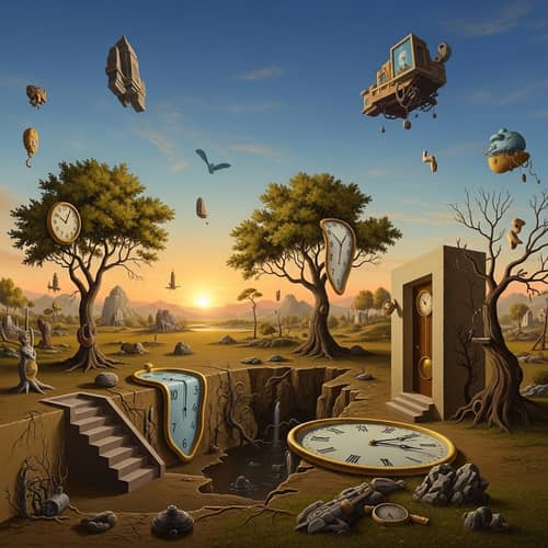 Surrealistic Twilight Art: Embracing Bizarre Beauty
