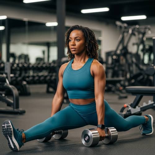 Impeccable Dumbbell Split Squat for Strength and Focus