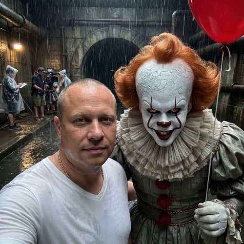 Selfie with Pennywise the Dancing Clown | IT (2017)