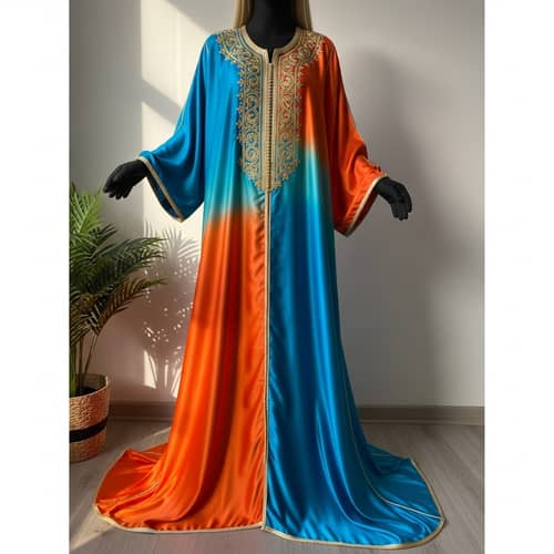 Vibrant & Colorful Caftan | Traditional North African Style