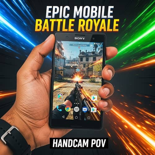 South Asian Male Hand Gameplay | X1M2 Mobile | Popular Shooter Game
