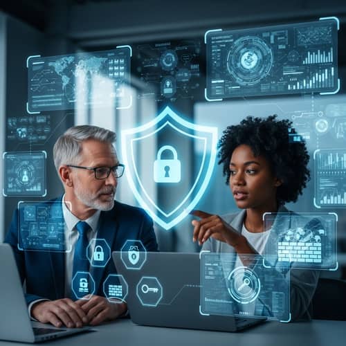 Cyber Security Professionals in High-Tech Environment