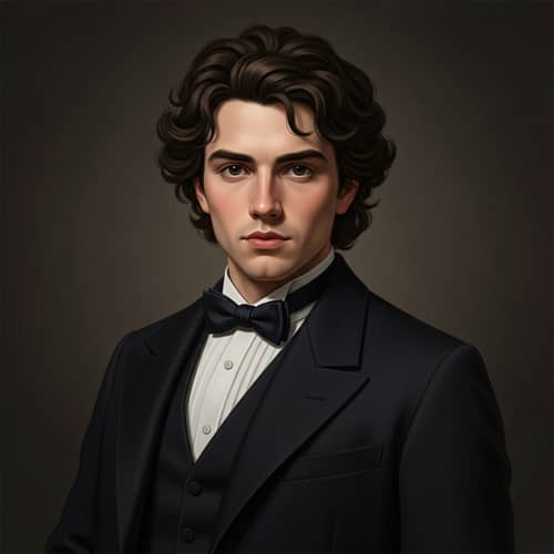High-Resolution Classical Renaissance Style Portrait
