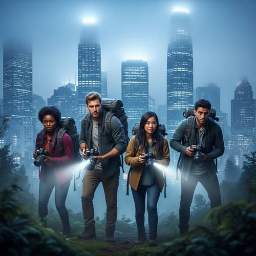 Intrepid Explorers in Fairy City | Urban Adventure Fantasy