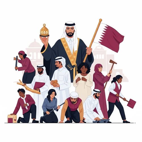 Diverse People of Qatar Overcoming Challenges | Wise Leadership