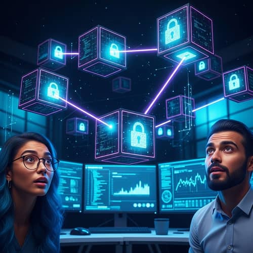 Futuristic Cyberspace Blockchain Network with Secure Transactions