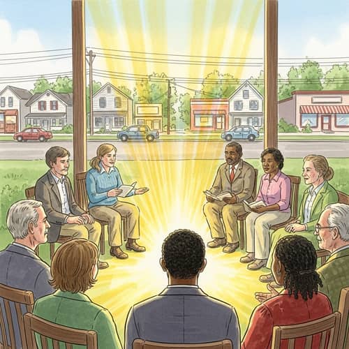 Storytelling Scene in Pembroke Township, IL | Community Diversity