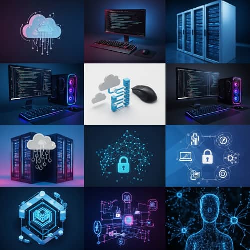 Tech Gadgets Mood Board for IT Company Instagram Page