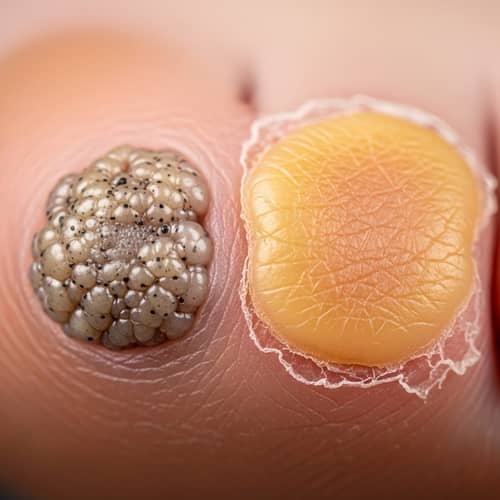 Wart and Callus Close-Up: Treatment and Prevention Tips