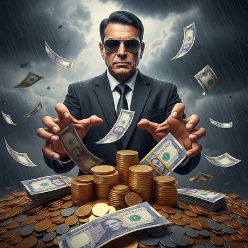 Metaphorical Image of Corruption | Public Servant Bribery Symbolism