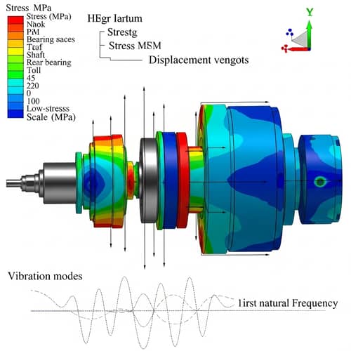 HSM Spindle Finite Element Modeling for Machining Efficiency