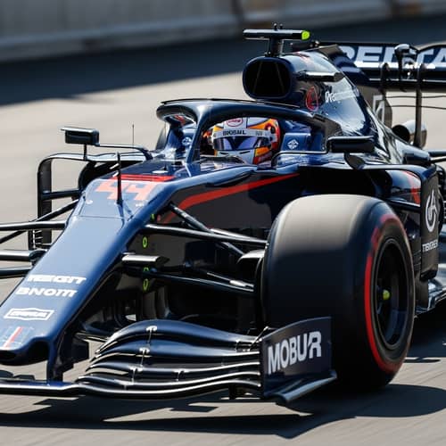 Sleek Formula 1 Racing Car | Vibrant Colors & Aerodynamics