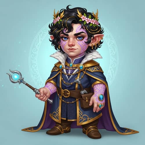 Oloend Cupshigh, Count of the Deep Meadows - Fantasy RPG Character Profile