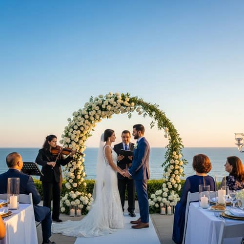 Romantic Outdoor Wedding Setting | Eternal Love Vows