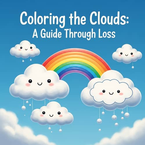 Coloring the Clouds: A Guide Through Loss - Children's Coloring Book