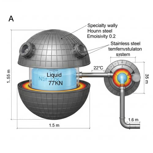 Outer Space Container System for Astronaut Habitat | Technical Illustration