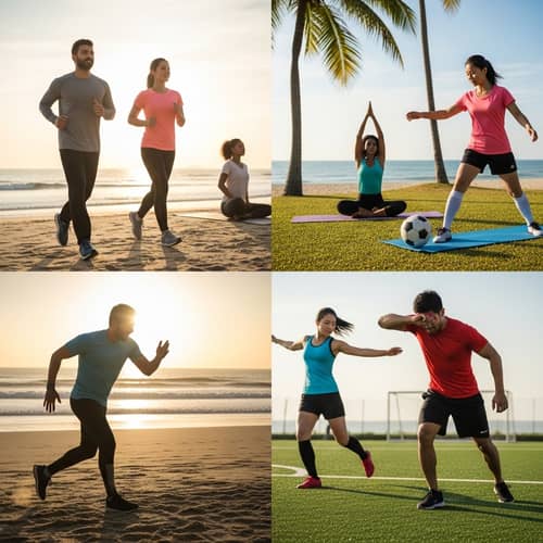 Inclusive and Diverse Workout Scene | Motivation and Camaraderie
