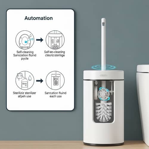 Automatic Self Cleaning Toilet Brush - Advanced Hygiene Solution