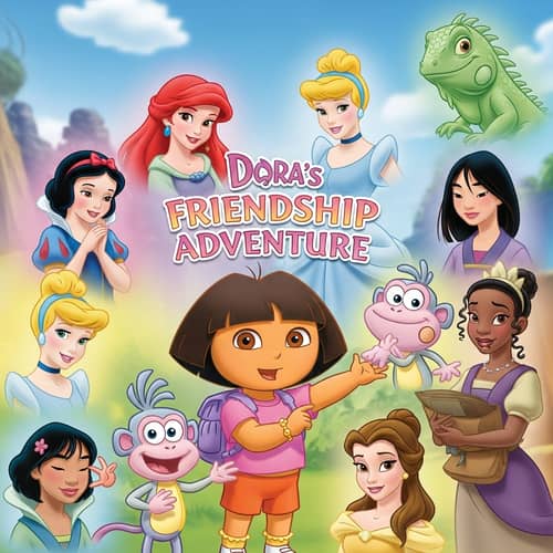 Dora's Friendship Adventure: A Journey of Bravery