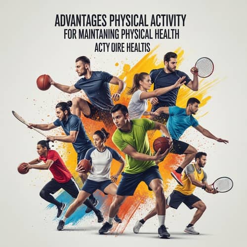 Dynamic & Energetic Poster for Physical Health | Athletic Artwork