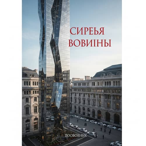 Intricately Designed Modern Skyscraper Book Cover