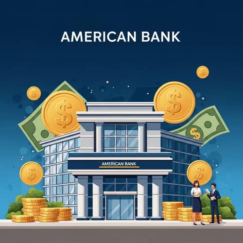 Luxurious American Bank: Trust & Prestige | Financial Growth