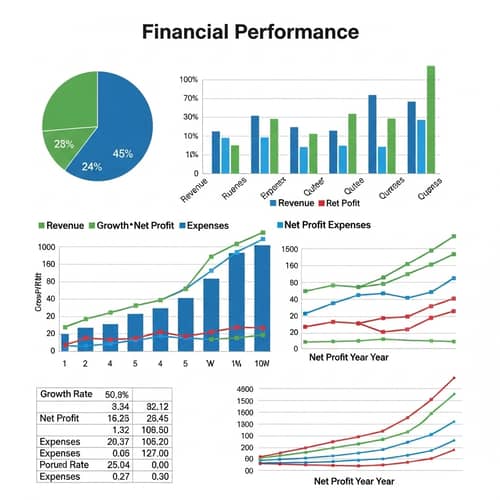 Financial Performance Charts & Graphs Overview