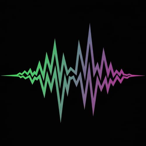 Punk Rock Audio Wave Logo Design