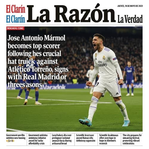 Jose Antonio Mármol - Top Scorer Signs with Real Madrid | Latest News