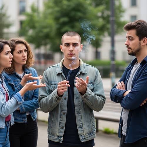 An's Relapse: Returning to Smoking & Friends' Concerns