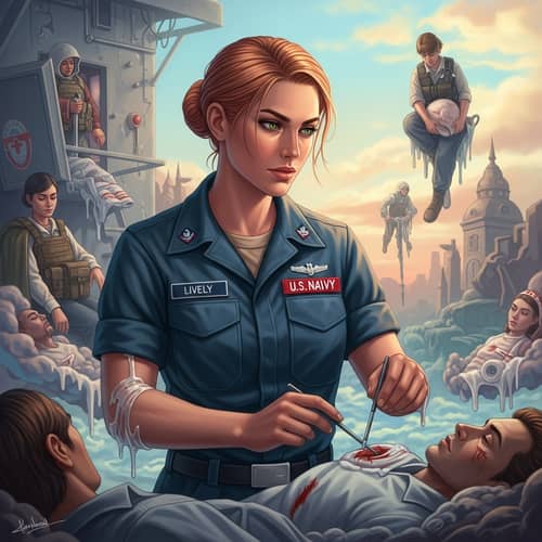Captivating U.S. Navy Hospital Corpsman 'LIVELY'