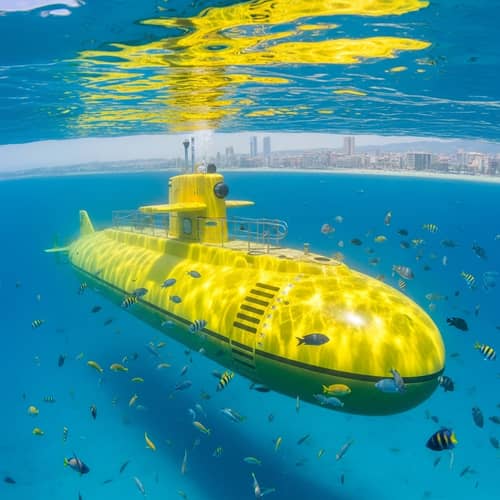 Yellow Submarine in Alicante Waters | Adventure & Discovery