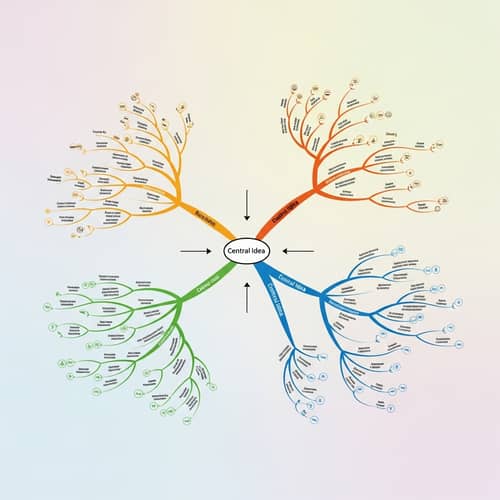 Creative Visual Mind Maps for Ideas & Topics