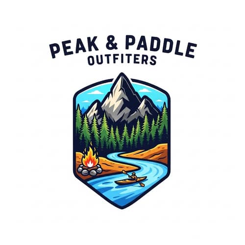 Adventure Product Sales Logo | Exciting Outdoor Elements