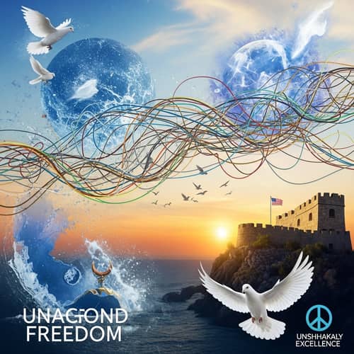 Inspiring Abstract Scene of Freedom and Peace
