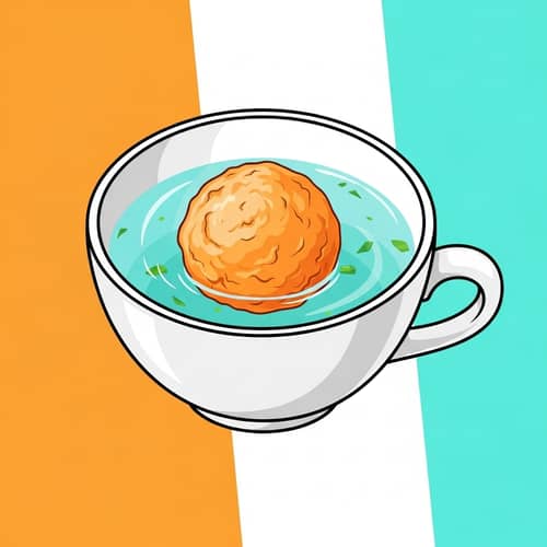 Imaginative Fishball Cup Logo Design | Logo Designers